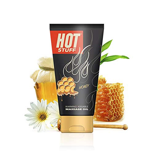 Topco Hot Stuff Warming Oil  Honey  6 Fluid Ounce  177 Ml  Tube
