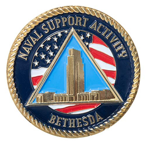 United States Navy Naval Support Activity Bethesda Challenge Coin
