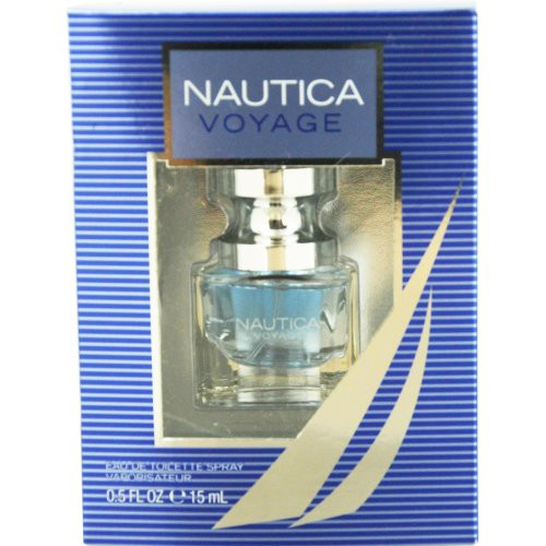 Nautica Voyage Eau de Toilette Spray  0.5 Ounce