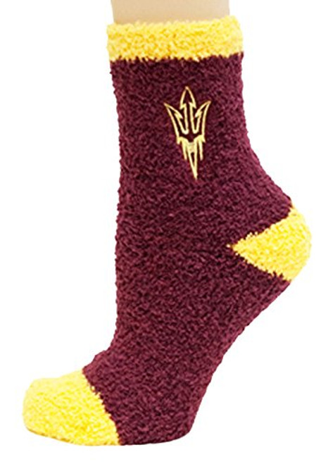 Donegal Bay NCAA Arizona State Sun Devils Solid Fuzzy Socks One Size Maroon Donegal Bay NCAA Arizona State Sun Devils Solid Fuzzy Socks One Size Maroon