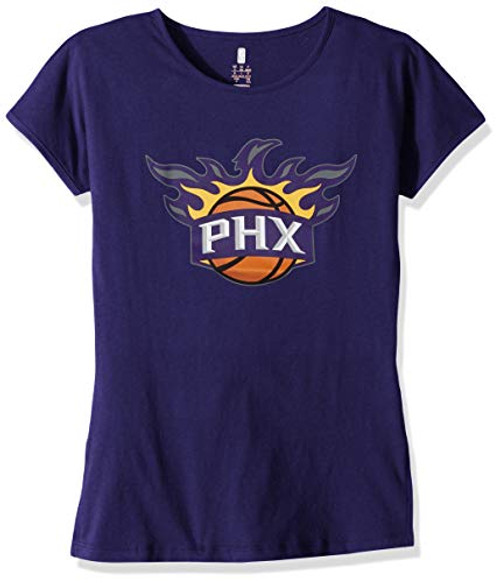 Outerstuff NBA NBA Youth Girls Phoenix Suns Primary Logo Short Sleeve Dolman Tee Dark Purple Youth Large 14 Outerstuff NBA NBA Youth Girls Phoenix Suns Primary Logo Short Sleeve Dolman Tee Dark Purple Youth Large 14