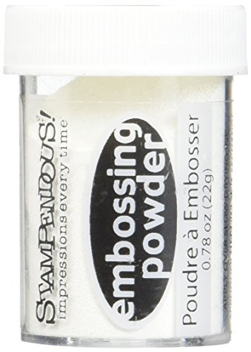 Stampendous Embossing Powder .6 Ounce-White Opaque
