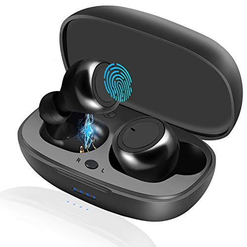 Wireless Earbuds True Active Noise Cancelling Earbuds Bluetooth 5.0 in Ear Headphone with Built-in Mics Charging Case Smart Touch Control IPX5 Waterproof for iPhone Android Apple Earbuds Wireless Earbuds True Active Noise Cancelling Earbuds Bluetooth 5.0 in Ear Headphone with Built-in Mics Charging Case Smart Touch Control IPX5 Waterproof for iPhone Android Apple Earbuds