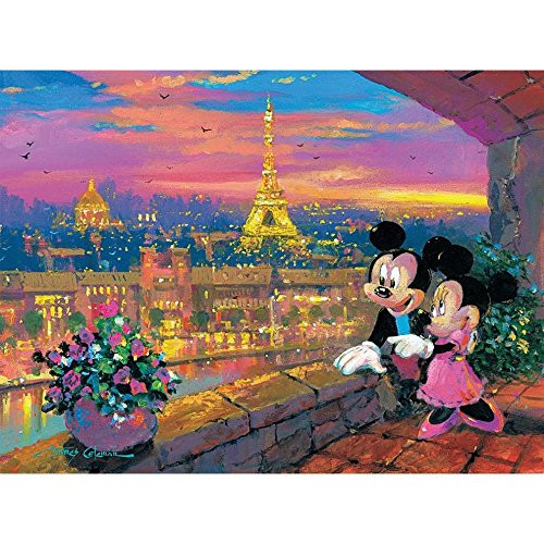 Ceaco James Coleman Disney Fine Art Paris Sunset Jigsaw Puzzle  1000 Piece