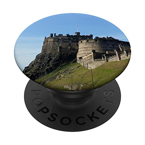 Castle Design - Edinburgh UK - Great Travel   History Gift PopSockets Grip and Stand for Phones and Tablets