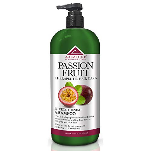 Excelsior Botanical Hair Systems Passion Fruit Therapeutic Hair Care Strengthening Shampoo  33.8 Fluid Ounce