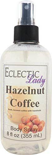 Hazelnut Coffee Body Spray  8 ounces