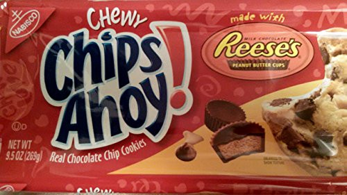 Chips Ahoy Chewy Reeses Cookies 9.5 Ounce Pack of 2 Chips Ahoy Chewy Reeses Cookies 9.5 Ounce Pack of 2