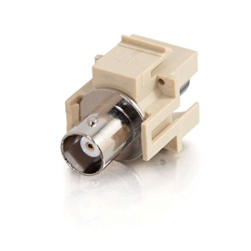 C2G/Cables to Go 03811 Snap-In BNC Keystone Insert Module