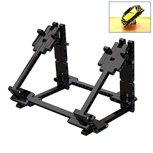 Haoun 1 8 Car Building Block Bracket Holder Compatible with Lego 42115  87 PCS MOC Building Kit Display Stand for Lamborghini Sián FKP 37 Car  No Lego Set