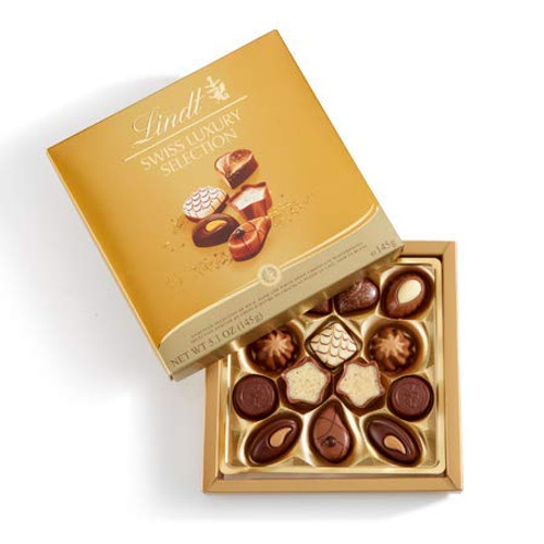 Lindt Swiss Luxury Selection Boxed Chocolate  Gift Box  Great for Holiday Gifting  5.1 Ounce