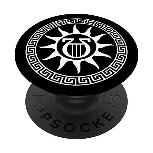 Apollo Ancient Greek God Lyre and Sun PopSockets PopGrip Swappable Grip for Phones and Tablets Apollo Ancient Greek God Lyre and Sun PopSockets PopGrip Swappable Grip for Phones and Tablets
