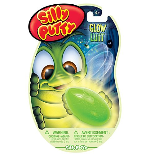 Crayola Silly Putty, Glow In The Dark (Color may Vary) - 1 Assorted