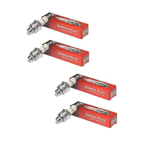 Champion RJ17LM  856  Copper Plus Small Engine Spark Plug  Pack of 4