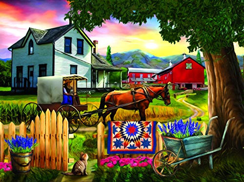 SUNSOUT INC Heading Home for Dinner 300 pc Jigsaw Puzzle SUNSOUT INC Heading Home for Dinner 300 pc Jigsaw Puzzle