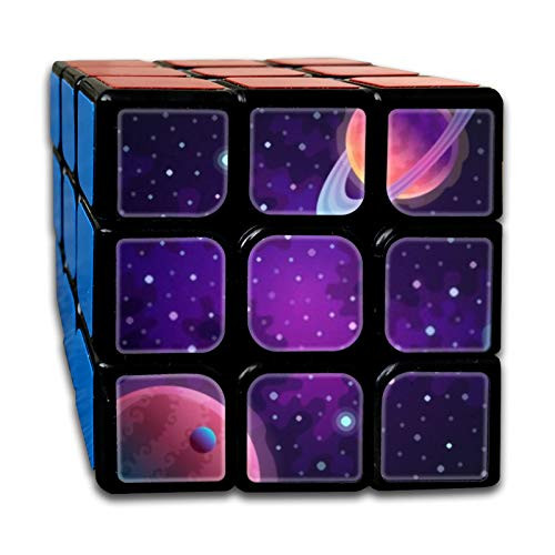 Rubik Cube Puzzle Cube Toy for Kids 3x3x3 Magic Cube Planets Universe Travel IQ Games Puzzles