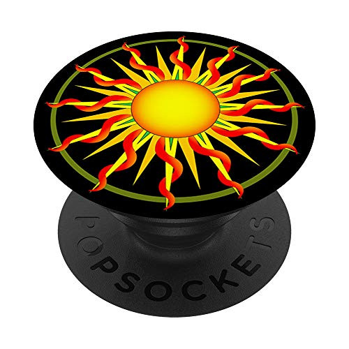 Vintage Sun with Rays PopSockets PopGrip Swappable Grip for Phones and Tablets Vintage Sun with Rays PopSockets PopGrip Swappable Grip for Phones and Tablets