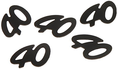 Fanci-Fetti 40 Silhouettes (black) Party Accessory  (1 count) (.5 Oz/Pkg)