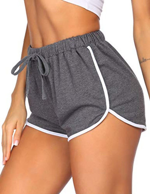 Ekouaer Women Pajama Shorts Comfy Lounge Bottom Sleepwear Shorts Drawstring Pj Bottoms Sleep Short Pants for Sleeping