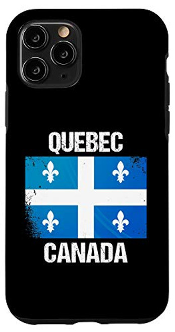 iPhone 11 Pro Quebec Canada Flag Pride Vacation Travel Canadian Gift Case iPhone 11 Pro Quebec Canada Flag Pride Vacation Travel Canadian Gift Case