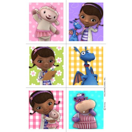 Disney Doc McStuffins Sticker Sheets 4 Pack
