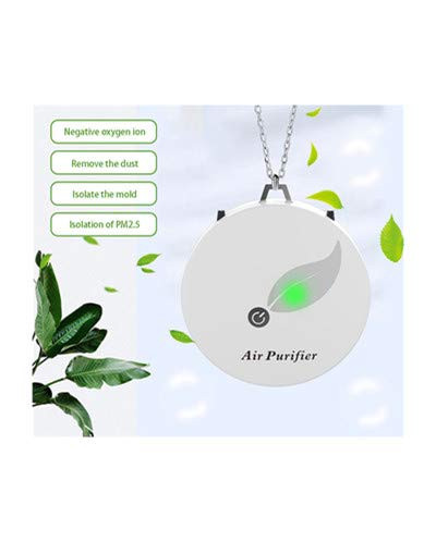 RICH-Po Travel-Size Air Purifiers Wearable Necklace Air Purifier Portable Negative Ion Generator Low Noise Air Purifier