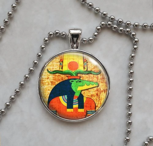 Sobek Ancient Egyptian Deity Necklace