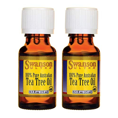 Swanson Tea Tree Oil 0.5 fl Ounce  15 ml  Liquid  2 Pack