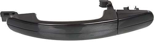 Exterior Front Door Handle Compatible with FORD FOCUS 2012-2014 ESCAPE 2013-2017 RH Smooth Black Plastic   REAR RH LH