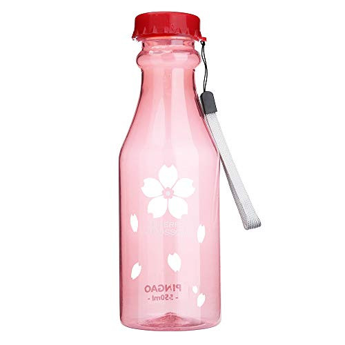 ANJUNIE Water Cup 550ML Portable Leak-Proof Drinking Water Bottle Outdoor Sports Travel Camping Red ANJUNIE Water Cup 550ML Portable Leak-Proof Drinking Water Bottle Outdoor Sports Travel Camping Red