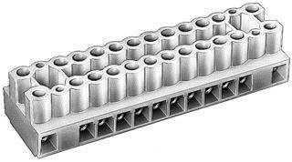 WIELAND ELECTRIC 29.401.0653.0 TERMINAL BLOCK EUROSTYLE  6POS  22-12AWG