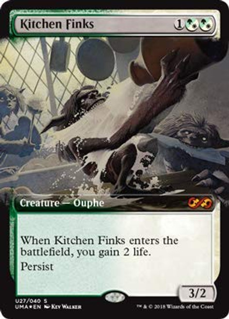 Magic The Gathering - Kitchen Finks - Foil - Ultimate Masters Box Toppers - Mythic Rare Magic The Gathering - Kitchen Finks - Foil - Ultimate Masters Box Toppers - Mythic Rare