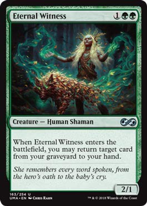 Magic The Gathering - Eternal Witness - Foil - Ultimate Masters - Uncommon Magic The Gathering - Eternal Witness - Foil - Ultimate Masters - Uncommon