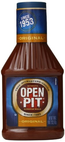 Open Pit Blue Label Original Barbecue Sauce  18 oz.  Pack of 12