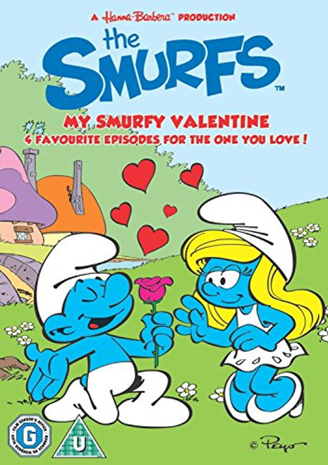 The Smurfs - My Smurfy Valentine - 4 Valentines Favourites For The One You Smurf!  DVD