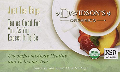 Davidson s Tea Tropical Green  100-Count Tea Bags