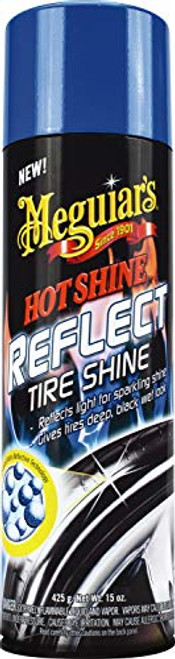 Meguiar s G18715 Hot Shine Reflect Tire Shine  15 oz