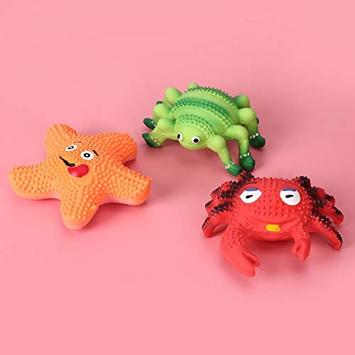 Wosume ?????? ??? ???? ????? Puppy Dogs Toys  Chew Cute Dogs Squeak Toys  Latex Dog for Pet Cats Puppy