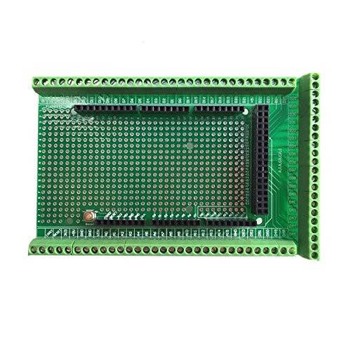 DollaTek Prototype Screw Terminal Block Shield Board Kit for MEGA 2560 R3 DIY Soldered