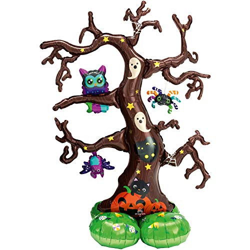 amscan 62 inch Anagram Creepy Tree Airloonz Foil Balloon Multicolor amscan 62 inch Anagram Creepy Tree Airloonz Foil Balloon Multicolor