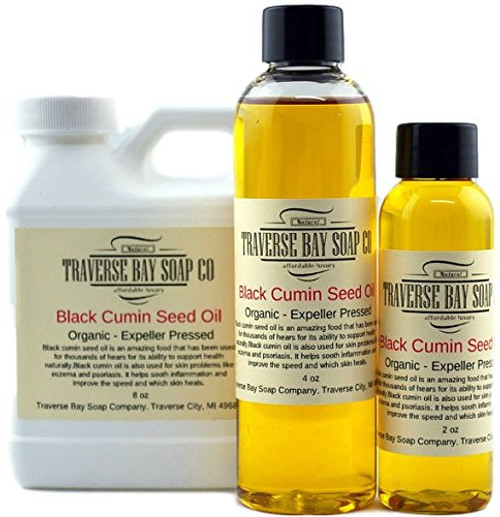 Black Cumin Oil  Black Seed Oil  Organic Cold Pressed Soap Making Supply  8 oz