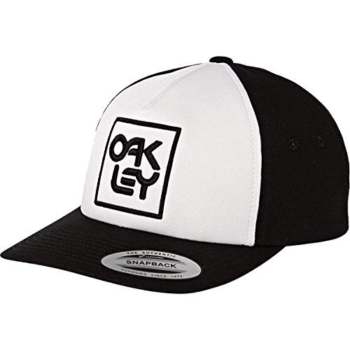 Oakley Men s Logo Snapback Adjustable Hats One Size Blackout