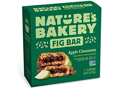 Nature s Bakery Apple Cinnamon Real Fruit  Whole Grain Fig Bar - 6 ct.  12 oz.