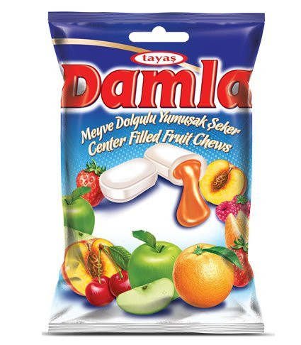 Tayas Damla Assorted Soft Candy 90 g   3.17 oz