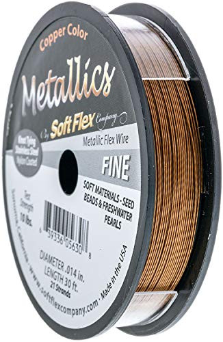 Soft Flex Wire 21-Strand .014 inch Diameter 30ft Pkg-Copper