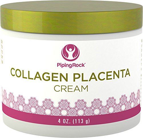 Piping Rock Collagen  and  Placenta Night Cream 4 oz  113 g  Jar