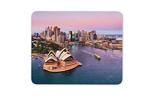BGLKCS Sydney Opera House Mouse pad - Australia Harbor Travel Computer Gift