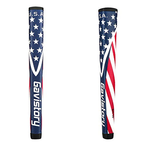 Gavistory USA Golf Putter Grip - Tacky Polyurethane Material Moderate Feedback?More Comfortable  Plus