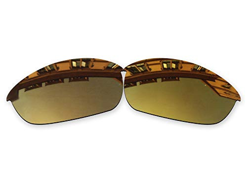 Vonxyz Lenses Replacement for Oakley Half Jacket Sunglass - Bronze MirrorCoat Polarized