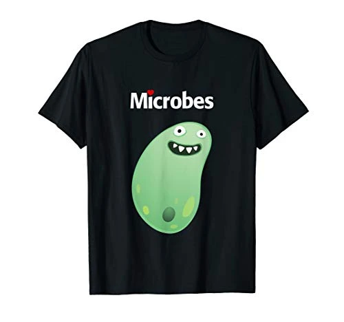 I Love Microbes   Microbiology Virus Bacteria T-Shirt